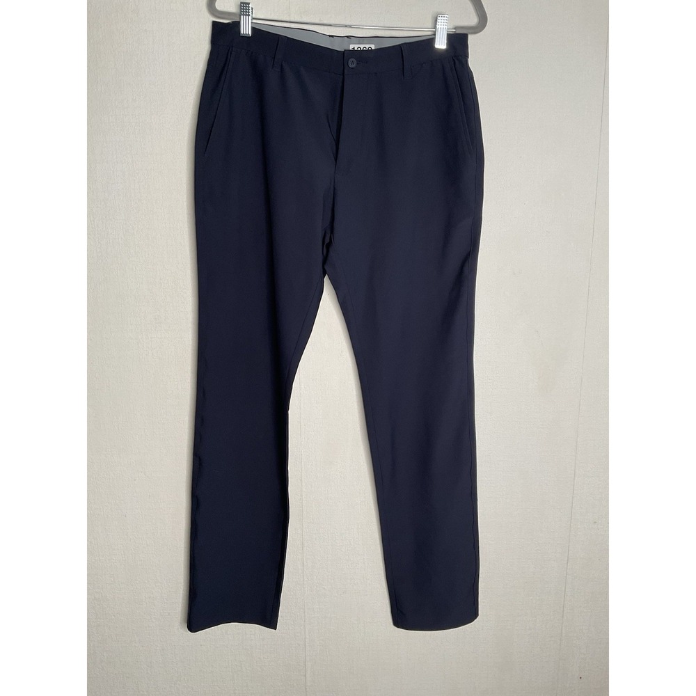 FootJoy FJ Golf Pants Mens 34 x 34 Athletic Fit Navy Stretch 5-Pocket Straight